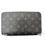 Louis Vuitton Zippy XL Monogram Eclipse Canvas Round Zip Organizer Wallet — view 3