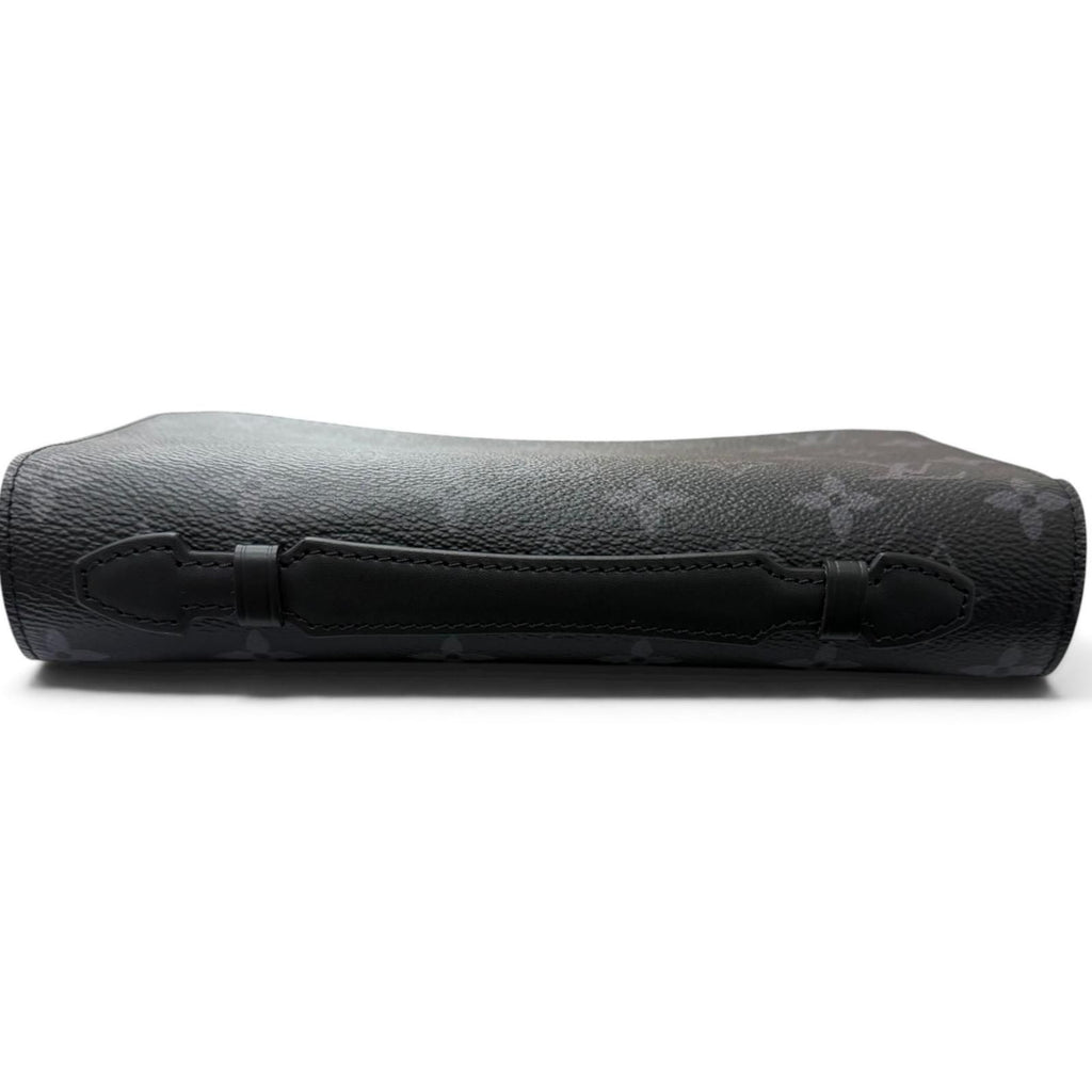 Louis Vuitton Zippy XL Monogram Eclipse Canvas Round Zip Organizer Wallet — view 4