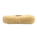 Saint Laurent Paris le 5 7 Shearling Suede Leather Mini Hobo Fleece — view 5