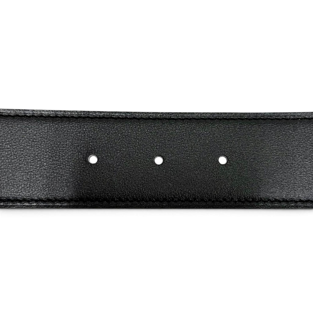 Hermes Rack Veau Epsom Odyssey Silver Reversible Belt — view 8