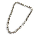 Louis Vuitton Collier Chain Monogram Necklace Silver