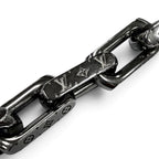 Louis Vuitton Collier Chain Monogram Necklace Silver — view 4