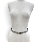 Hermes Kelly Belt Veau Epsom Blue Glacier Gold Silver — view 5