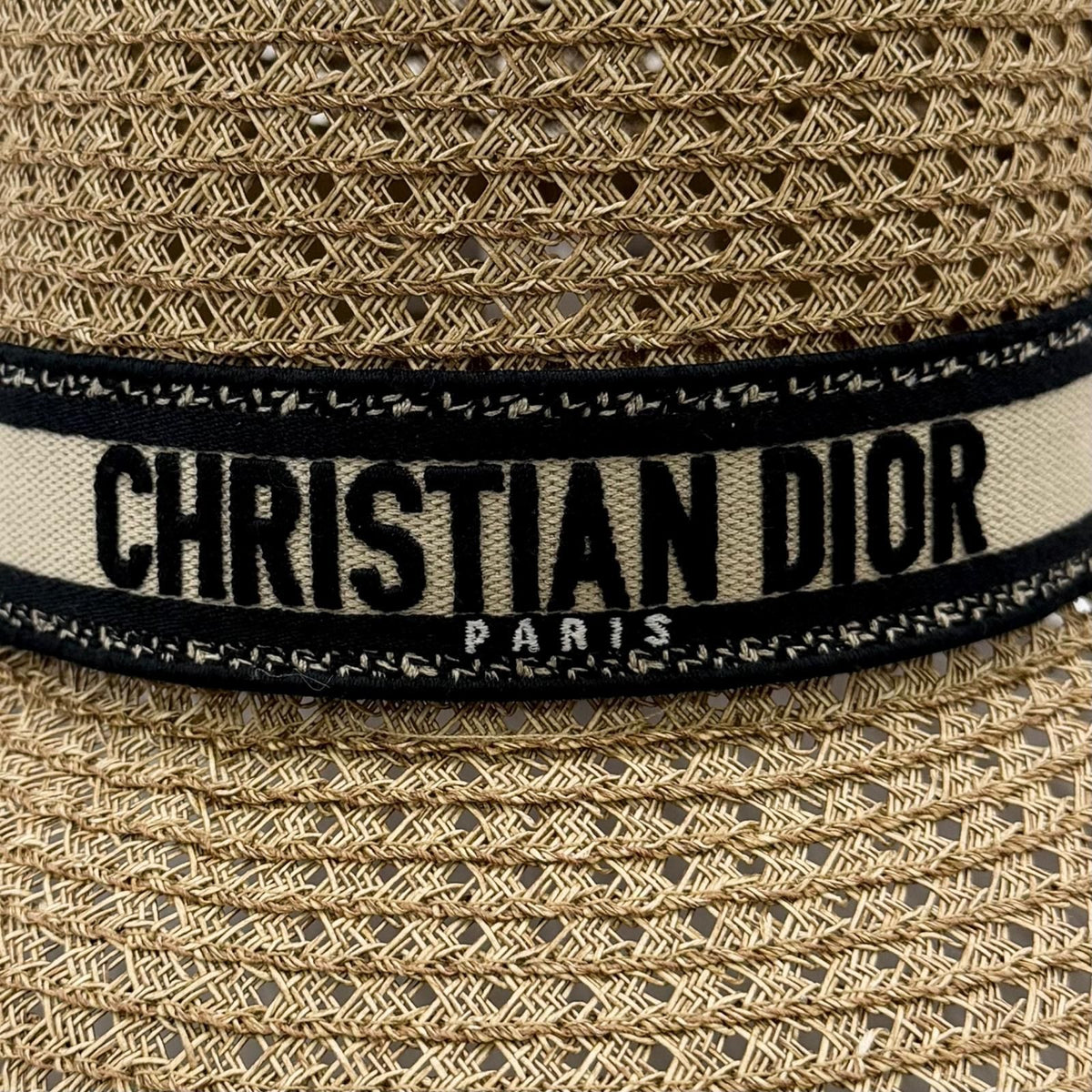 Dior D-bobby Wide Brim Hat Logo Embroidery 57 — view 6