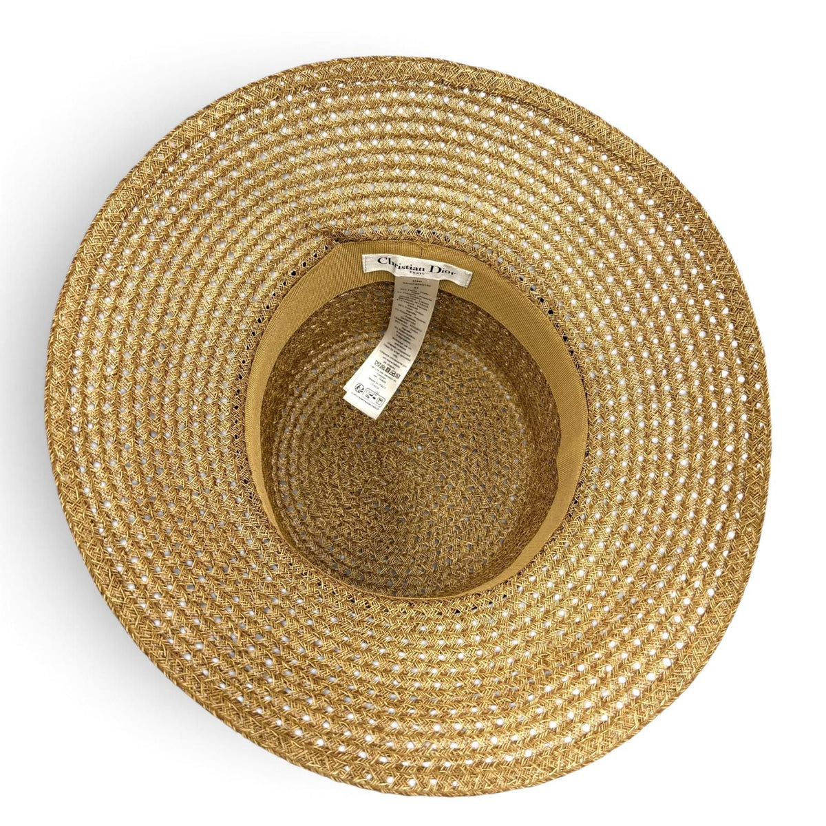 Dior D-bobby Wide Brim Hat Logo Embroidery 57 — view 5