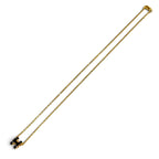 Hermes Pendant Mini Pop H Necklace Black Gold — view 5