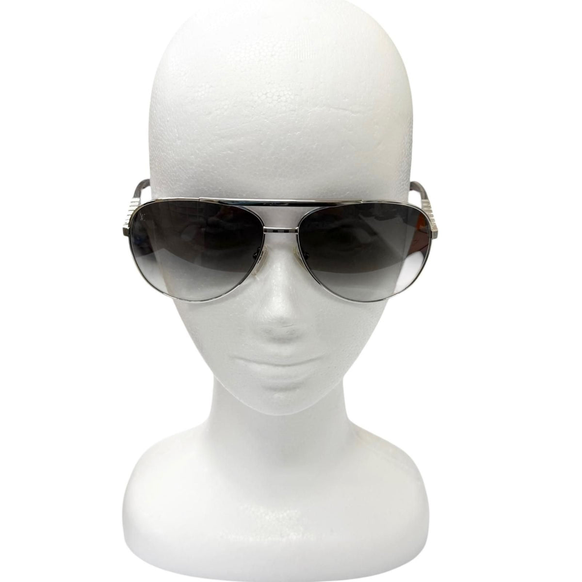 Louis Vuitton Attitude Pilot Damier Two Bridge Sunglasses Eyewear — view 3
