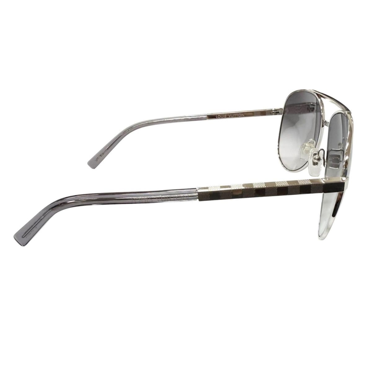 Louis Vuitton Attitude Pilot Damier Two Bridge Sunglasses Eyewear — view 5