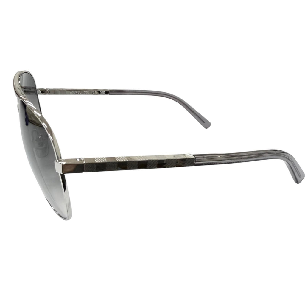 Louis Vuitton Attitude Pilot Damier Two Bridge Sunglasses Eyewear — view 4