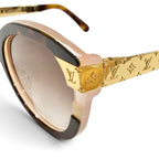 Louis Vuitton LV Petit Spucson Cat Eye Light Tortoise Shell Sunglasses 57 18 — view 8