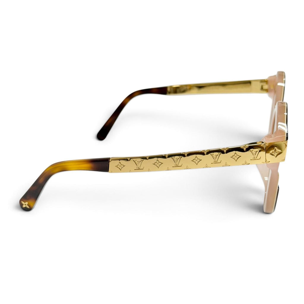 Louis Vuitton LV Petit Spucson Cat Eye Light Tortoise Shell Sunglasses 57 18 — view 5