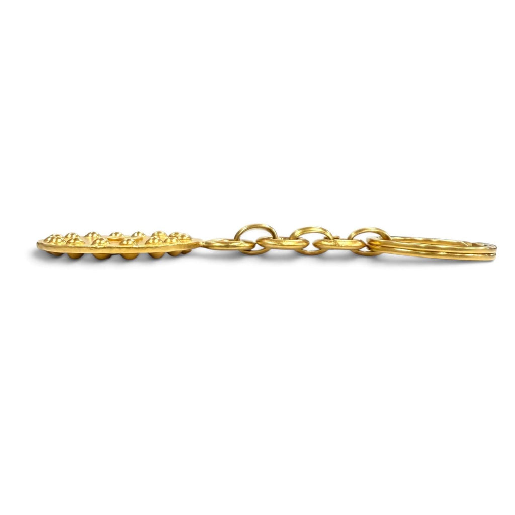Chanel Vintage 97A CC Logo Key Holder Key Ring Gold — view 5