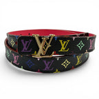 Louis Vuitton Ceinture Monogram Lambskin Multi Belt 85/34