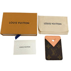 Louis Vuitton Card Case Magnet Monogram Canvas Orange — view 2