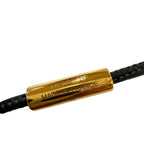 Hermes Monpetit Kelly PM Mon Petit Gold Leather Necklace Black — view 7