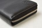 Gucci Wallet Soho Zip Around Leather Black Silver — view 6