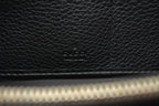 Gucci Wallet Soho Zip Around Leather Black Silver — view 8