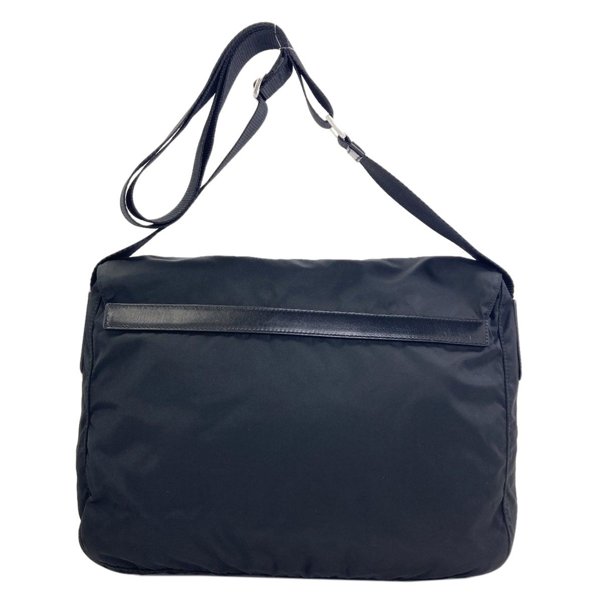 Prada Logo Shoulder Bag Nylon — view 2