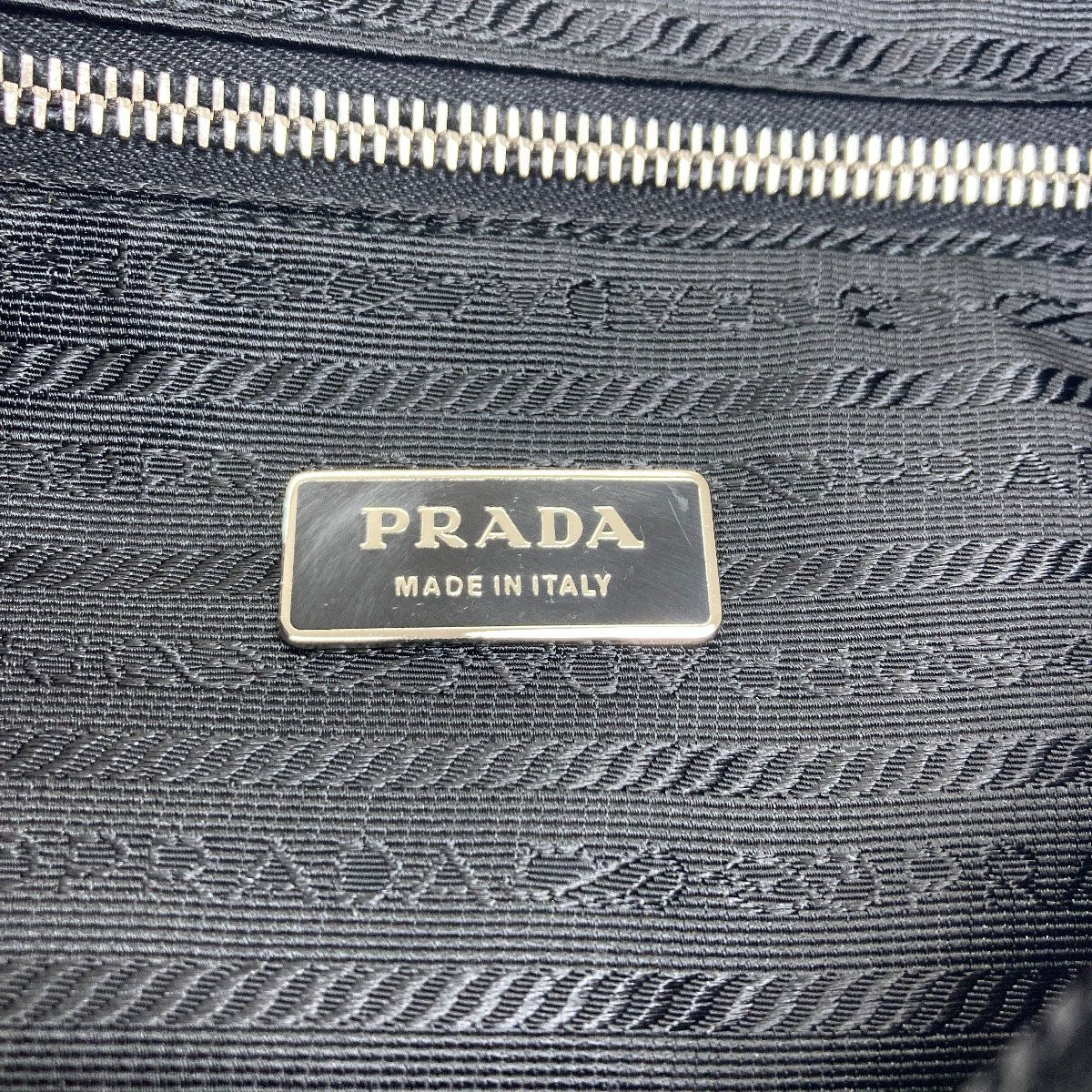Prada Logo Shoulder Bag Nylon — view 6