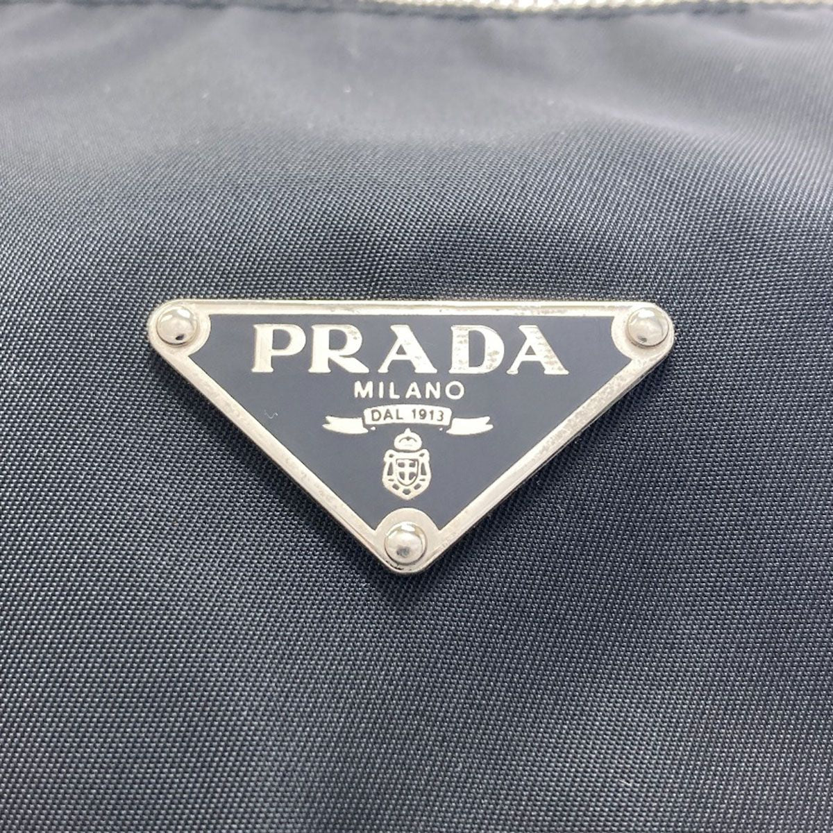 Prada Logo Shoulder Bag Nylon — view 7