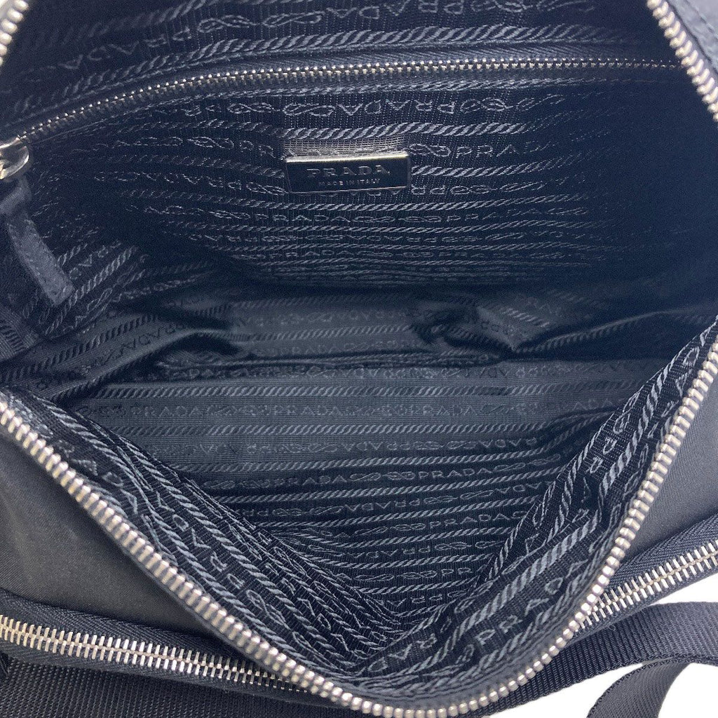 Prada Logo Shoulder Bag Nylon — view 5