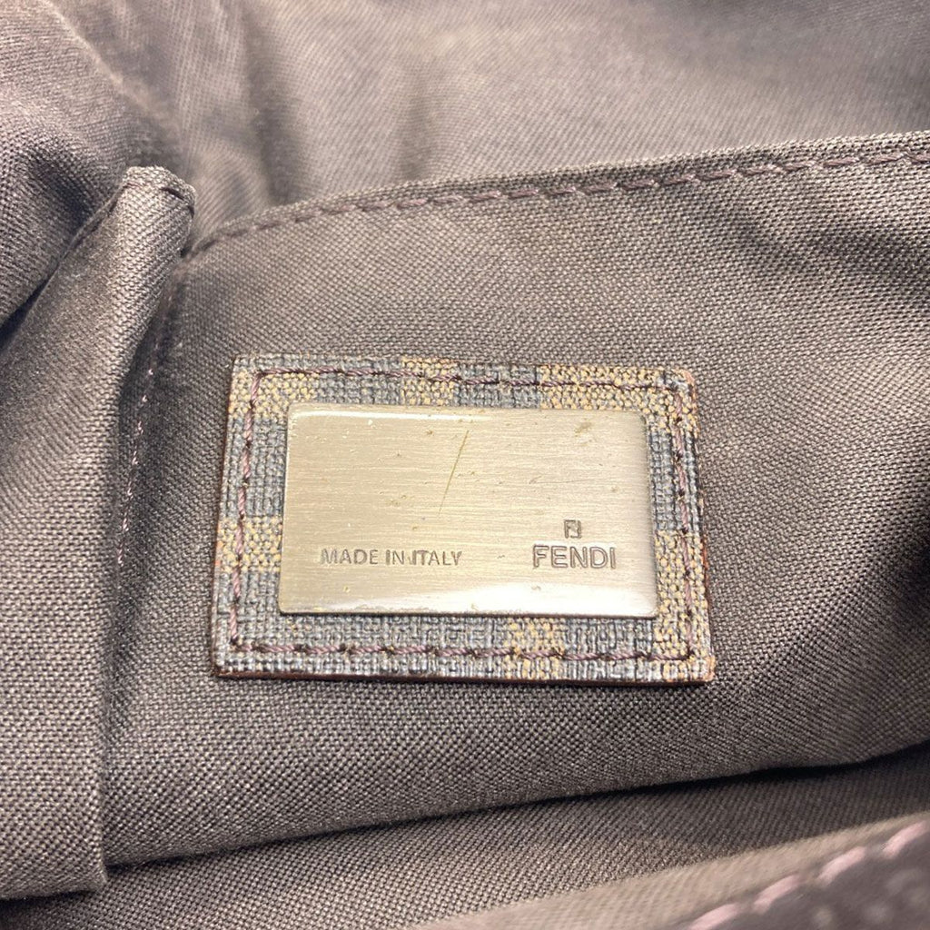 Fendi Zucca Pattern Shoulder Bag — view 6