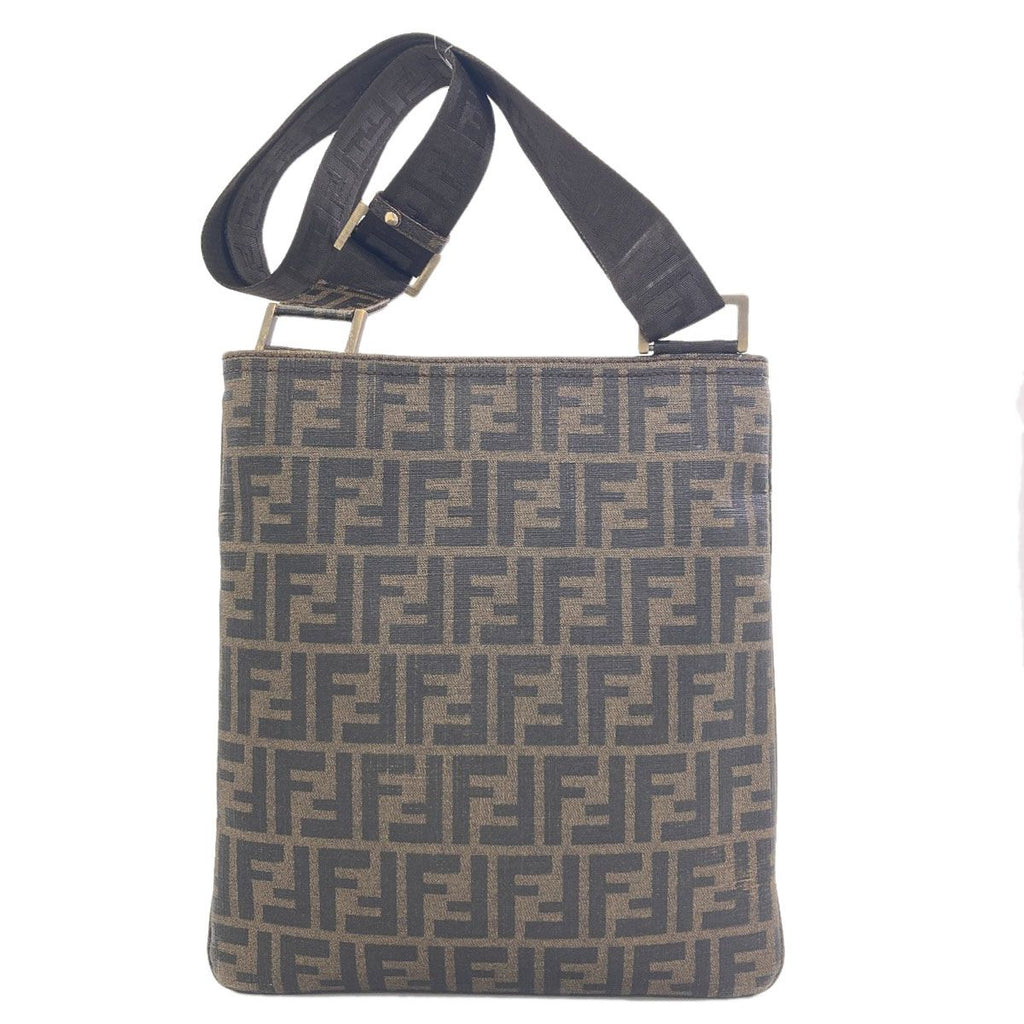 Fendi Zucca Pattern Shoulder Bag — view 2
