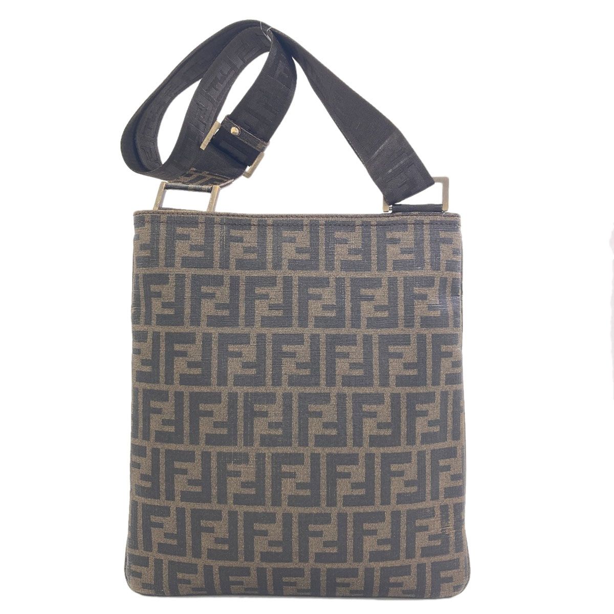 Fendi Zucca Pattern Shoulder Bag — view 2