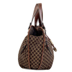 Celine Macadam Bittersweet Tote Bag Canvas — view 3