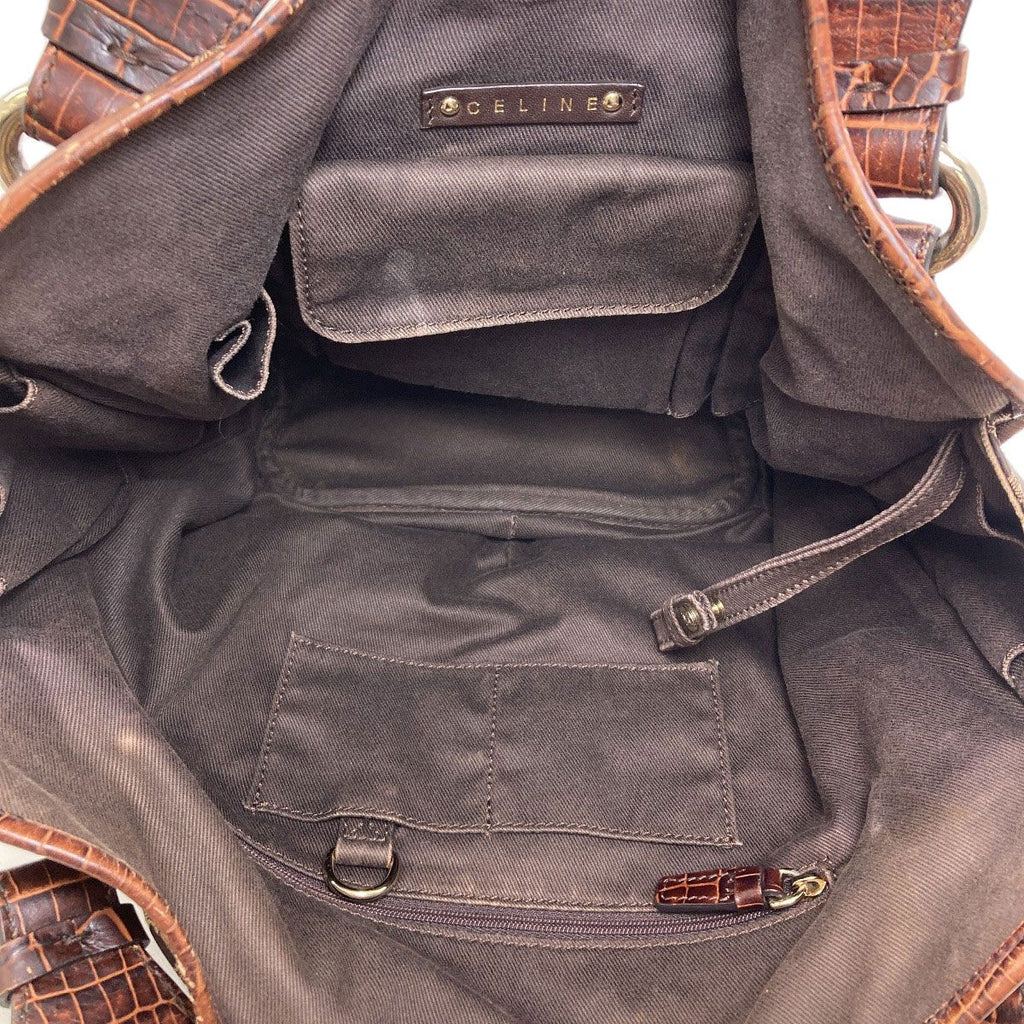 Celine Macadam Bittersweet Tote Bag Canvas — view 5
