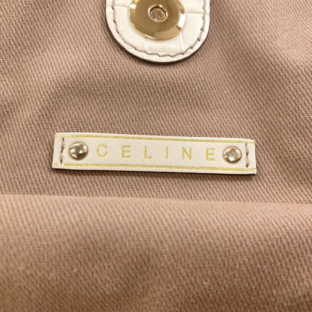 Celine Macadam Bittersweet Tote Bag Canvas — view 6