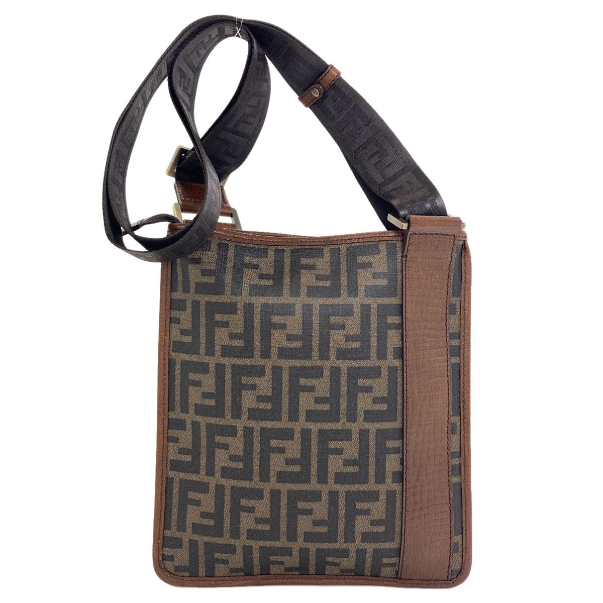 Fendi Zucca Pattern Shoulder Bag — view 2