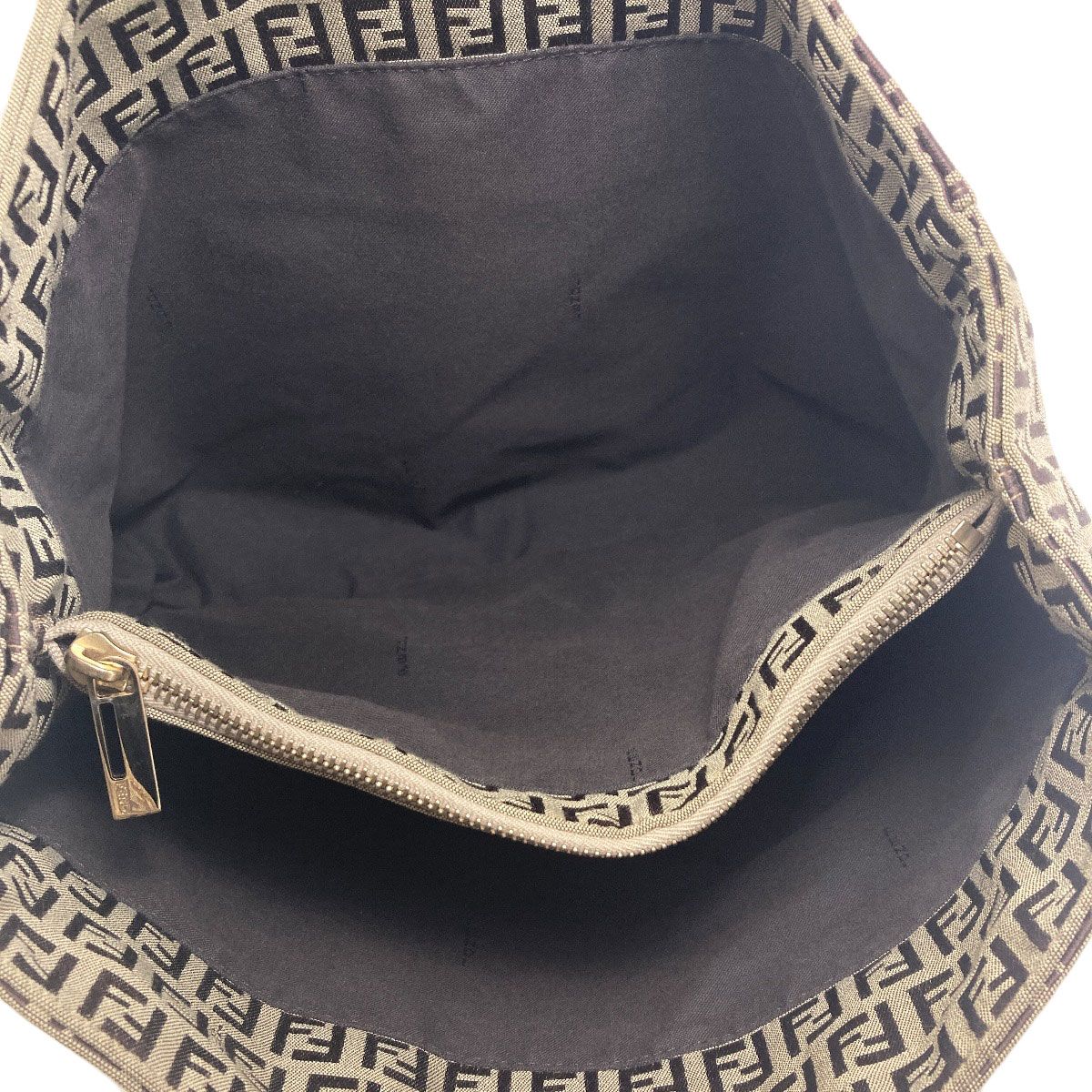 Fendi Zucchino Pattern Tote Bag Canvas — view 5