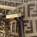 Fendi Zucchino Pattern Tote Bag Canvas — view 8