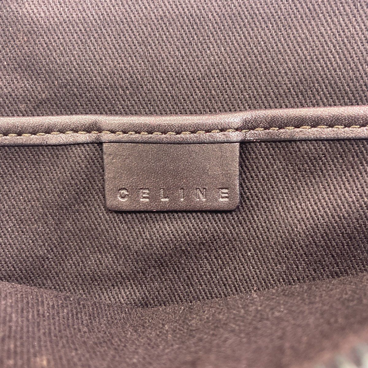 Celine C Macadam Tote Bag Canvas — view 6