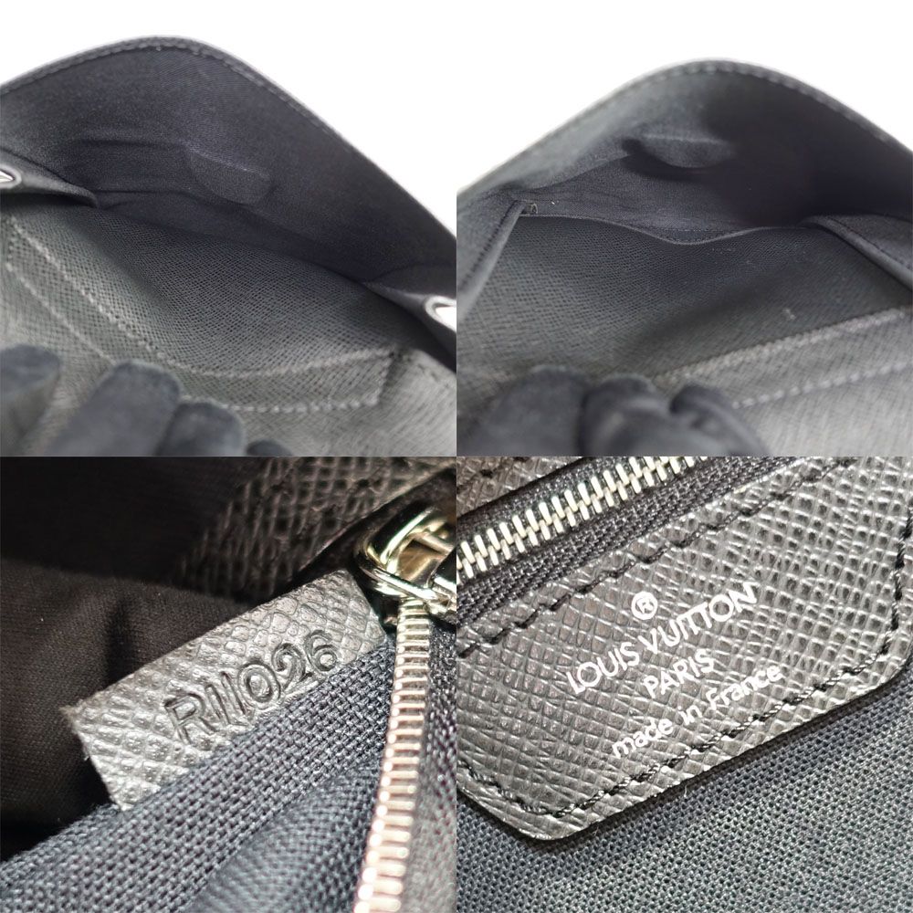 Louis Vuitton Yvan Taiga BK Silver Boston Bag Shoulder — view 7