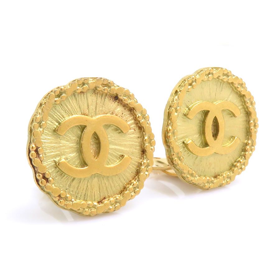 Chanel Earrings Gold — view 2