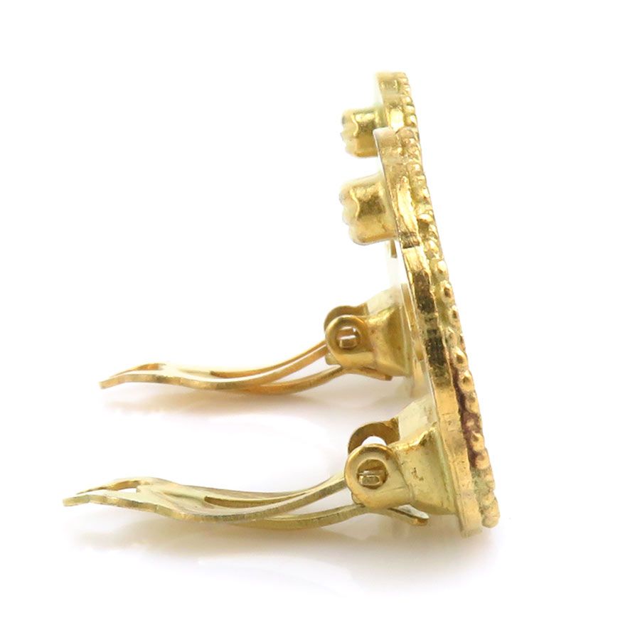 Chanel Earrings Gold — view 3