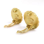 Chanel Earrings Gold — view 4