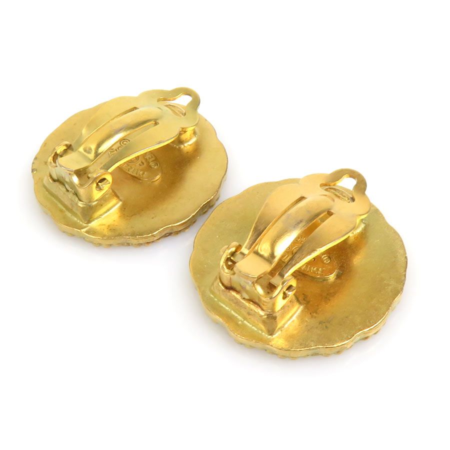 Chanel Earrings Gold — view 7