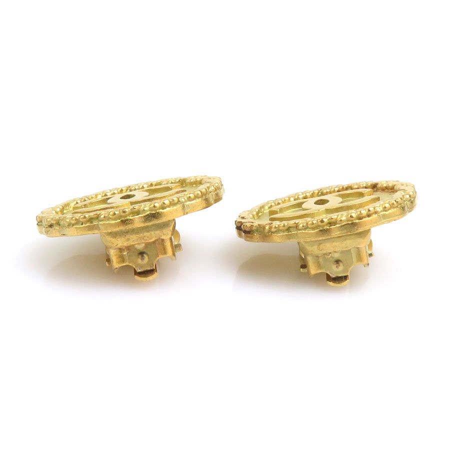 Chanel Earrings Gold — view 8