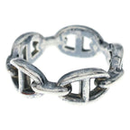 Hermes Chaine D'ancre Enchainee Ring Silver — view 3