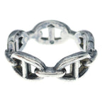 Hermes Chaine D'ancre Enchainee Ring Silver — view 2