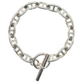 Hermes Chaine D'ancre Bracelet GM Silver