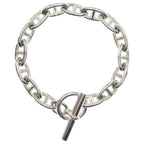Hermes Chaine D'ancre Bracelet GM Silver