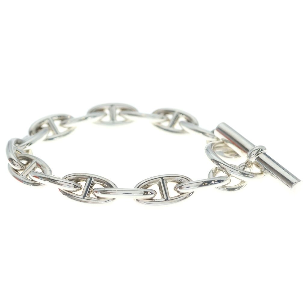 Hermes Chaine D'ancre Bracelet GM Silver — view 3