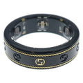 Gucci Oura Interlocking G Smart Ring Black