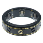Gucci Oura Interlocking G Smart Ring Black