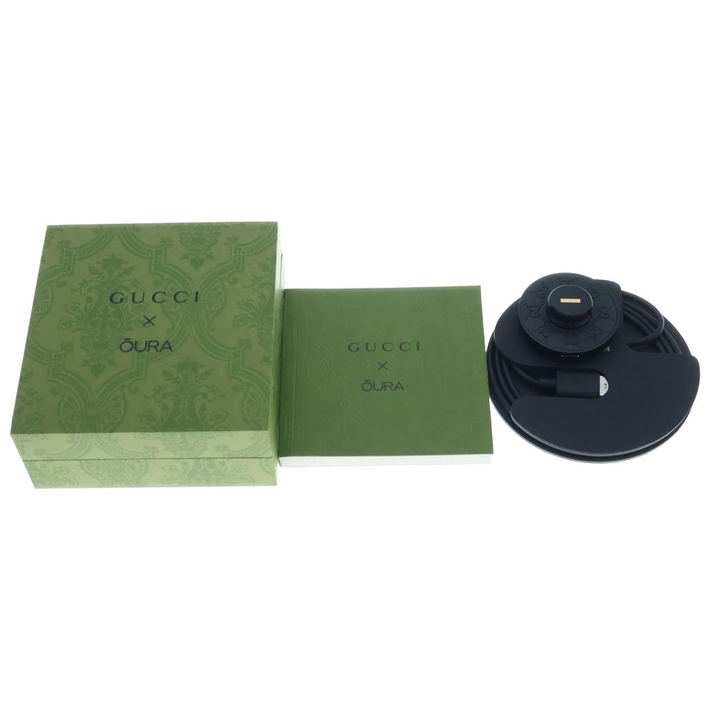 Gucci Oura Interlocking G Smart Ring Black — view 6