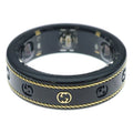 Gucci Oura Interlocking G Smart Ring Black